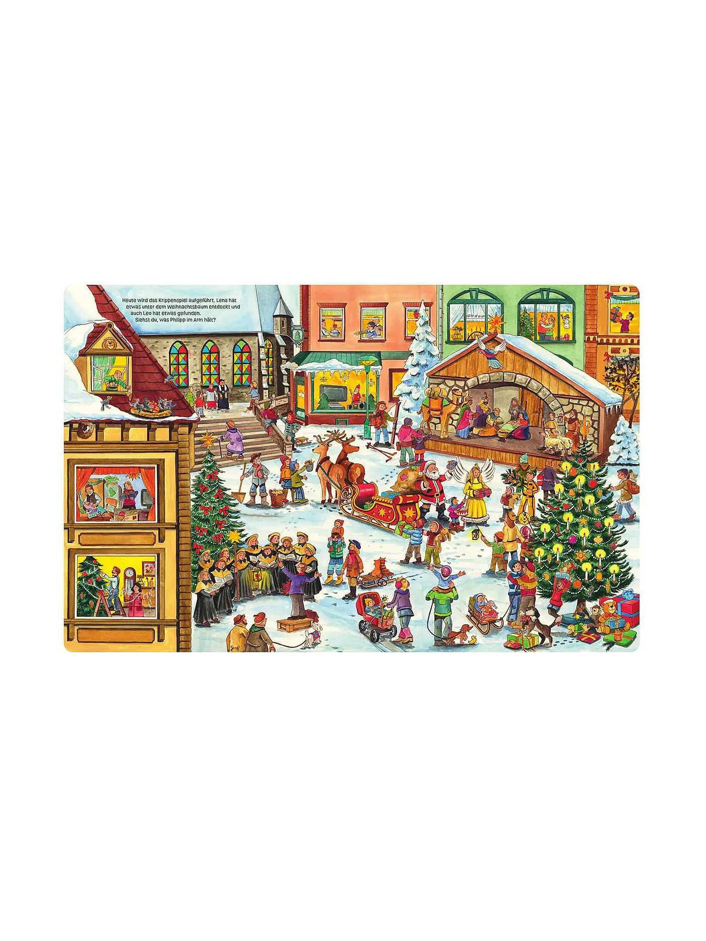 KAUFMANN VERLAG | Mein großes Wimmelbilderbuch Weihnachten | 